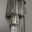 6 Pairs of 18 Inch Hardware 3-Section Full Extension Ball Bearing Side Mount Drawer Slides,100 LB Capacity Drawer Slide (Zinc Plated)