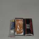 6.5 Inch Handmade Damascus Pocket Knife for Men - Damascus Steel Folding Knife with Sheath - Back Lock Pocket Knives for Men Christmas Gift for husband, boyfriend, Dad, brother (Pack of 1 - General, Blue)