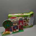 Melissa & Doug GO Tots Wooden Barnyard Tumble with 4 Disks - FSC Certified