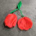 Funny Cherry Hat Cute Hat Novelty Plush Hat Cherry Party Hat Dress Up Hat for Halloween Costume Cosplay Party, Pack of 2