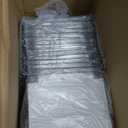 Jetec 150 Pack Charcuterie Boxes with Clear Lids and Rope 4 Inches Cake Disposable Square Dessert Food Box Containers with Lids for Bakery Macaron Cookies Strawberries Fruits Display (White)