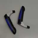 Car Door Handle for Elderly, Car Handle Assist Support for Handicapped, Portable Auto Cane for Seniors, Multifunctional Vehicle Door Latch Handles, Car Gadgets for Disabled Drivers (Blue-2Pcs)