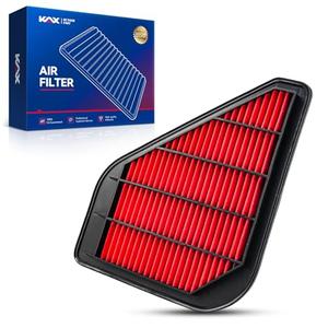 KAX Premium Engine Air Filter, CA10110 Replacement for Chevrolet Traverse 2009-2017, GMC Acadia 2007-2016, Acadia Limited 2017, Buick Enclave 2008-2017, Saturn Outlook 2007-2010