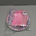 96Pcs Blue Gingham Plates and Napkins Forks Lace Plaid Paper Plates for 24 Guest Picnic Wedding Baby Shower Tea Kids Birthday Party Supplies Decrations