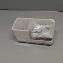 PARKMANI Toothbrush Holders for Bathrooms, Kids Electric Toothbrush and Toothpaste Holder with Drainage, Tooth Brush Holder for Bathroom Countertop Organizer (Grey)