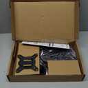 MOUNT PRO Single Monitor Wall Mount for 13 to 32 Inch Computer Screens, Height Adjustable Wall Mount Monitor Arm Holds Up to 19.8lbs, Full Motion Wall Bracket, VESA Mount 75x75, 100x100, Black