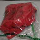 BessCops Red Women Casual Loose Short Sleeve Belted Wide Leg Pant Romper Jumpsuits S