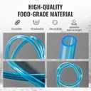 Maple Syrup Tubing, 120 Ft Blue PVC Vacuum Hose for Maple Syrup Tapping, Single 120FT