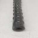 AmazerBath Bath Tub Mat, Medium Size 27.6 x 15 Inches Non-Slip Shower Mats with Suction Cups and Drain Holes, Bathtub Mats Bathroom Mats Machine Washable (Clear Gray)