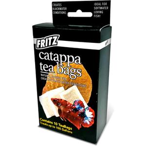 Fritz Aquatics Betta Botanicals for Betta and Community Fish Aquariums (Cattapa Tea Bags - 10ct)