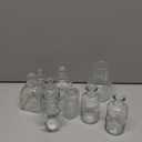 Small Clear Bud Vases Bulk 12 Pack Mini Flower Glass Vases for Centerpiece Table Wedding Decorations Home Decor Party