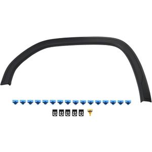SecosAutoparts Front Fender Trim Moulding Compatible with GMC Sierra 1500 2019-2023 Left Driver Side Replacement for 84492973 GM1290265 Wheel Arch Moldings
