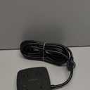 20 Ft Surge Protector Power Strip - 8 Widely Outlets with 4 USB Ports, 3 Side Outlet Extender with 20 Feet Extension Cord, Flat Plug, Wall Mount, Desk USB Charging Station, Black