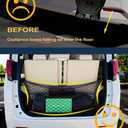 Envelope Style Trunk Cargo Net Compatible with Nissan Pathfinder New 2026 2025 2024 2023 2022 2021 2020 2019 2018 2017 2016 2015-2013 Car Rear Tailgate Mesh Grocery Netting