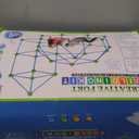 SpringFlower Fort Building Kit for Kids,STEM Construction Toys, Educational Gift for 3 4 5 6 7 8 9 10 11 12 Years Old Boys and Girls,Ultimate Creative Set for Indoor & Outdoors Activity,140 Pcs,Green