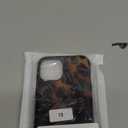 Compatible with iPhone 13 Case Tortoise Shell Phone Case for Women Girl Shockproof TPU and Hard PC Protective Cover - Amber Brown Leopard