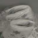 LEVYTEMP Women's/ Girls Figure Ice Skates - Youth White Snowflake Figure Skating Shoes with Two Insoles - Comfortable, Safe Indoor Outdoor Rink Size US 7