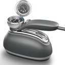 Killrose Steamer for Clothes, 2 in 1 Iron for Clothes, 1200W Steam Iron, 3 Level Adjustable Settings, Clothes Steamer Handheld, 180 Rotatable Portable Handheld, Water Tank, Thermometer