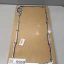 Oil Pan Gasket Set Replacement for 4.8L 5.3L 6.0L 6.2L Chevy Silverado, Suburban, Tahoe, Trailblazer, GMC Sierra, Yukon, Cadillac Escalade, Replace #12612350 OS30693R