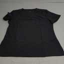 Women's Tuck-In Top/Jogger Scrub Set Medical Nursing Top and Pant Medical Suit ,Gray ,Size L