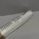 LazBlinds No Drill Roman Shades, Light Filtering, 23" W x 72" H, Off White
