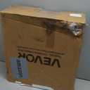 VEVOR Retractable Air Hose Reel, 3/8IN x 50FT Rubber Air Hose Max 300PSI, Air Compressor Hose Reel Auto-Rewind with 5FT Lead in, Ceiling/Wall Mount Heavy Duty Single Arm Reel & 180 Swivel Bracket