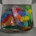 4PCS Pre-Strung Happy Birthday Banner - Felt Happy Birthday Garland, Ball Garland, Felt Pennant Flag, Colorful Thread Tassel Rainbow Party Decorations for Women Men Kids