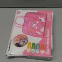 hahaland Toddler Busy Board Montessori Toys for 3 Year Old Girl Gifts, Educational Learning Toys with Life Skills, Alphabet, Number, Shape, Color, Car Ride Airplane Travel Toy Toddlers Girls Busy Book