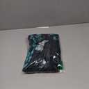 HOTOUCH Women's Casual A-Line Dress with Pockets Summer Beach Floral Tshirt Dress Short Sleeve Mini Dress Flowy Sundresses, M