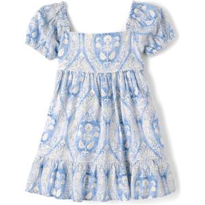 Gymboree Girls' and Toddler Linen Summer Dresses, 4T