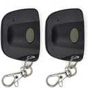 2 Pack Garage Door Remote Compatible with Linear Multi-Code 3089 MCS308911 Replacement for 300mhz 3060, 3070, 4120 10 Dip-Switches