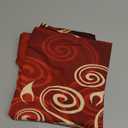 Burgundy Body Pillow Cover 20x54 Inch Red Floral Swirls Ivy Image Ombre Details Body Pillowcase Flower Art Rectangle Long Decorative Pillow Case Cushion Throw Pillow Covers for Bed Couch