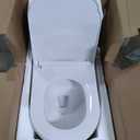 W2121D One-Piece Dual Flush Toilet, 0.8/1.28 GPF,360° Tornado Flush, Elongated D-Shape Bowl, 12-In Rough-In, White, Soft-Close Seat, EPA & WaterSense Certified