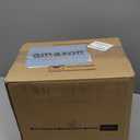 13.4" Panel Bathroom Exhaust Fan with Light, 160 CFM Bathroom Ventilation Fan with 12W 6500K LED Light, 1.0 Sones Low Noise, 4 Inch Duct Quiet Square Fan for Home Bath Restroom Hotel Office