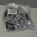 Solar String Lights Outdoor Waterproof, 100LED Crystal Ball Fairy Lights for Garden, Patio, Camping Decor - Solar Powered LED Globe Lights with Auto On/Off (Warmwhite)