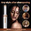 Hair Dryer Brush,Blow Dryer Brush with Attachments,110000 RPM Curly Twist 7 in One Air Style, Professional Ionic Hair Styling Tool, Left & Right Air Curler, Volumizer