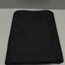 2 Piece Fabric in 1 Dinning Table Runner 12 x 72 Inches Farmhouse Kitchen Coffee Burlap Table Runner for Holiday Party, Black