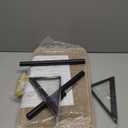 Cat Floating Wall Shelf with Scratching Mat, 1PC 9.7X16.6 Inch Large 1 Inch Thick Wood Cat Window Perches Hanging Shelves Wall Mounted Beds for Sleeping, Playing, Climbing, Support to 30 LBS