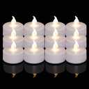Battery Operated LED Tea Lights 200 Pack LED Flameless Bright Flickering Candles Long Lasting 200+ Hours Electric Candle in Warm White Ideal for Party, Wedding, Birthday, Halloween and Home Decoration