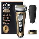Braun Series 9 Pro 9419s Electric Shaver for Men, Wet & Dry Razor, Shaving Kit with 4+1 Head with ProLift Trimmer