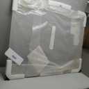 Acrylic Magnetic Dry Erase Board for Fridge,12X16 Clear Whiteboard for Wall, Frameless Magnetic Dry Erase Board for Kitchen, Office, Classroom, Includes Makers/Eraser/Maker Holder/Magnets 3040C