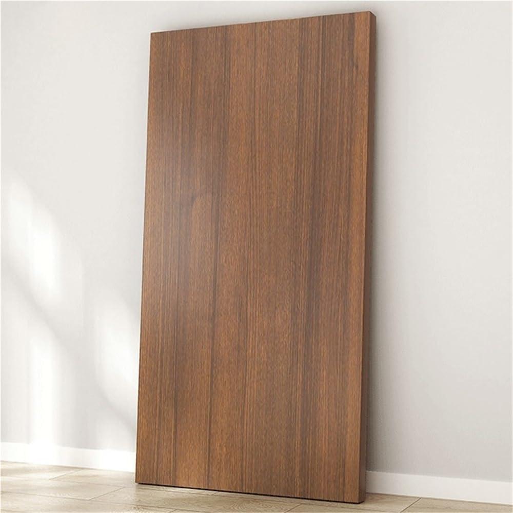 Wood Table Top for Various Types of Support Bases, Butcher Block Countertop, Desk Top for Cabinet, Kitchen, Coffee, Living Room(Brown,47.2x23.6in)