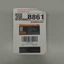 BESTTEN 5 Pack 1Gang Blank Metal Wall Plate with Ｗhite or Clear Plastic Film, No Device Stainless Steel Wallplate, Durable CorrosionResistant Industrial Grade, H4.53” x W2.76”, Brushed Finish