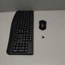 Wireless Keyboard and Mouse Combo, EDJO 2.4G Full-Sized Ergonomic Computer Keyboard with Wrist Rest and 3 Level DPI Adjustable Wireless Mouse for Windows, Mac OS Desktop/Laptop/PC