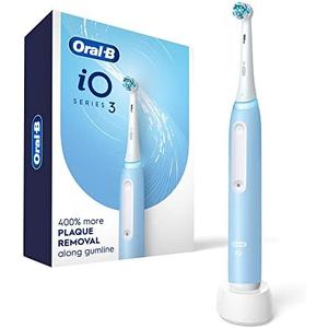 Oral-B iO3 Electric Toothbrush (1) with (1) Ultimate Clean Brush Head and (1) Charger, Blue