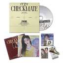 ITZY CHECKMATE A Ver. Photobook R + Photocard + Special Tag + Sneakers Sticker + Postcard + Seal Sticker + Lyric Poster + 2 Pin Button Badges + 4 Extra Photocards  Format: Audio CD