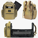 Diaper Bag Backpack | Multifunction Dad Diaper Bag |Travel Diaper Bag for Baby Boy & Girl | Mens diaper Changing Bags (Brown)