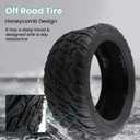 85x65 6.5 Electric Scooter Tires, Balance Car Replacement Tire Tubeless Explosion Proof Rubber Tyre for Scooters