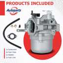 New Carburetor Replacement for Briggs Stratton Lawnmowers Engine 590399 796077 Carb