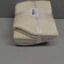 OIAHOMY Shelf Storage Baskets for Organizing, Closet Organizer Bins, 9.8”×9.8”×7.1”, Cute Small Dog Toy Storage, Woven Rope Baskets for Nursery, Round 3 Packs White